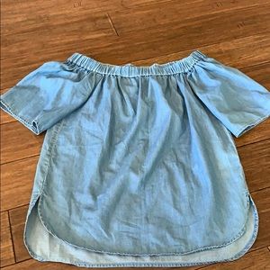 Off the shoulder top